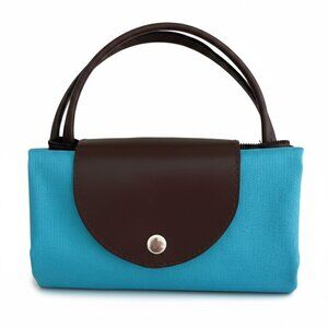 NWOT Fold Up Tote Travel Shopping Blue